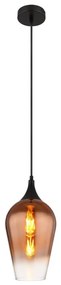 Globo 15552H1 - Luster na lanku LAVUS 1xE27/60W/230V pr. 18 cm medená GL7466
