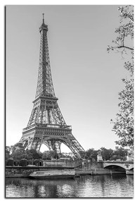 Obraz na plátne - Eiffel Tower - obdĺžnik 7110QA (90x60 cm  )