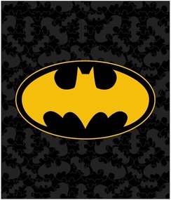 Fleecová deka Batman - nano coral s gramážou 220 gr./m² - 120 x 150 cm