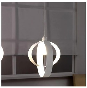 ONLI - Luster na lanku SERENA 1xE27/22W/230V biela