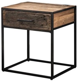 Nočný stolík FLET 40x45x50 cm - drevený
