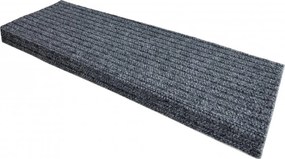 Vopi Nášľapy na schody Rio šedé obdĺžnik, samolepiaci - 25x80 obdĺžnik (rozmer vrátane ohybu)