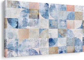 Obraz - Geometrické tvary na stene (90x60 cm)