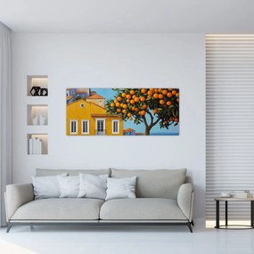 Obraz - Pomarančovník (120x50 cm)