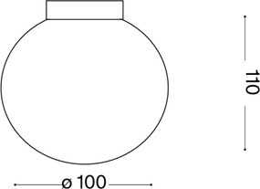 Ideal Lux - LED nástenné svietidlo MAPA 1xG9/3W/230V priemer 10 cm biela