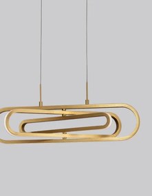 LED luster Arte 64 zlaté