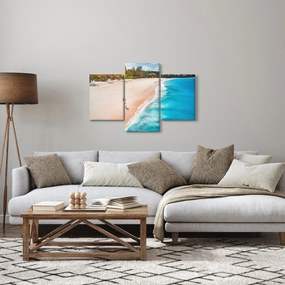 Obraz - Plážový beh (90x60 cm)