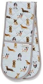 Dvojitá bavlnená chňapka Cooksmart ® Curious Dogs