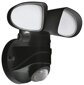 EGLO Vonkajšie nástenné LED svietidlo PAGINO, okrúhle, čierne