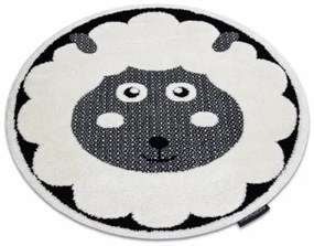 Koberec JOY Sheep krém / čierny