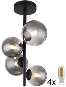 Globo 56133-4D - LED Luster na tyči RIHA 4xG9/3W/230V GL7259