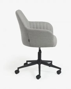 MADINA pracovná stolička Sivá - svetlá