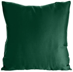 SATÉNOVÁ OBLIEČKA NA VANKÚŠ NOVA SADA 2KS 40X40 CM TMAVOZELENÁ