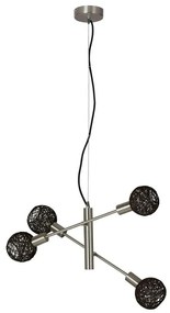 Briloner 4814-042 - Luster na lanku NATURE 5xE14/5,5W/230V