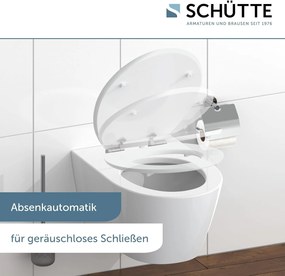 Eisl Sanitär WC sedadlo MDF Soft Close Flowers and Wood High Gloss 80549