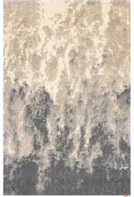 Sivo-béžový vlnený koberec 170x240 cm Niagara graphite – Agnella