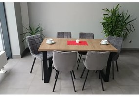 Rozkladací jedálenský stôl COLIN dub