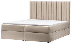 Dvojlôžková kontinentálna posteľ Torello 160x200 béžová