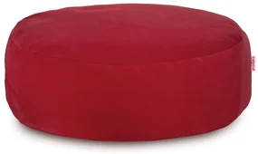 Plyšová podnožka červená