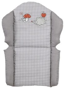 Sivá vložka do jedálenskej stoličky Adam & Eule – Roba