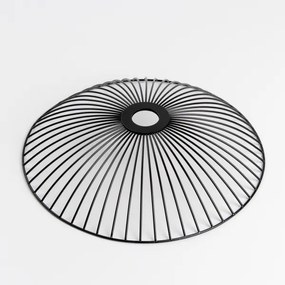 Brilagi - LED prisadený luster CERIA WIRE 1xE27/40W/230V pr. 26 cm čierny