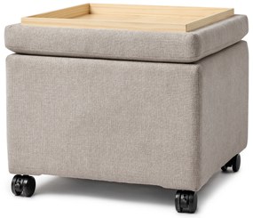 Taburetka na kolieskach s podnosom