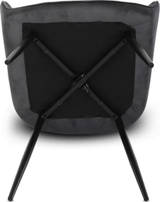 Jedálenská stolička sivá DCH-215 GREY4
