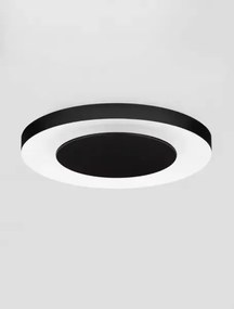LED stmievateľné čierno-biele moderné stropné svietidlo Pada 60