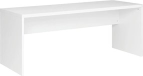 XXXLutz PÍSACÍ STÔL, biela s vysokým leskom, 180/69/75 cm Xora - Kancelárske stoly - 002593001401