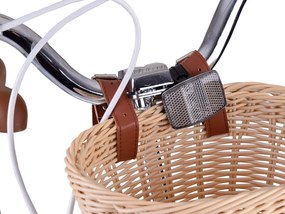 RoyalBaby Roztomilý mestský detský bicykel s košíkom Eurocle 18 palcov RB18B-38 modrý