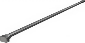 Mexen Walk-In, stabilizačná rozpera do sprchovej zásteny pre sklo 6(8) mm, dĺžka max.150cm, grafit brúsený, 800-01-66