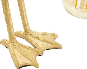 Stolná lampa Flamingo 39,5 cm zlatá