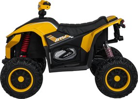 Ramiz Rýchle koleso Quad Vehicle Žltá