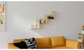 Nástenná polica MIST 60x90 cm béžová