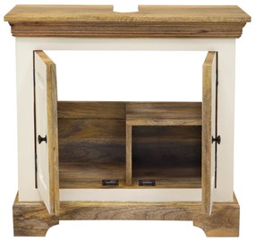 furniture-nabytek.cz - Drevená skrinka pod umývadlo masív 70x65x35 z mangového dreva