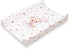 Prebaľovacia podložka Baby Mix Medvedík 47x70cm ružová