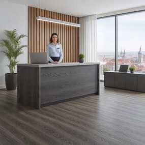Beauflor, PVC podlaha - lino Toptex Texas Oak 693D, na mieru, šíře 5m, hnedá, filc, chodba / predsieň
