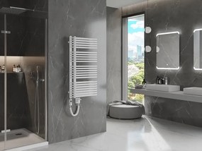 Mexen Amor, elektrické vykurovacie teleso 1000x500 mm + vykurovacia tyč 900 W, biela, W120-1000-500-2900-20