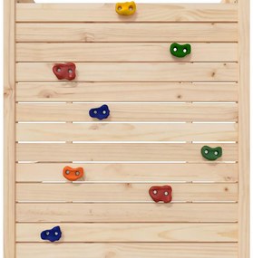 Vonkajšia súprava na hranie masívna borovica