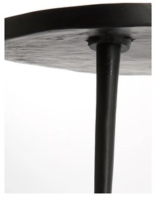 Kovový odkladací stolík 60x80 cm Lienz – Light &amp; Living