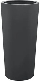 Kvetináč Stretto Vase antracitový 36x68 cm