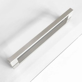 Rea City, sprchovací kút s posuvnými dverami 90x90cm + čierna sprchová vanička, KPL-E0058