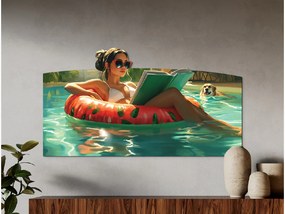 drevko |  Obraz na stenu Letná pohoda  27 x 50 cm
