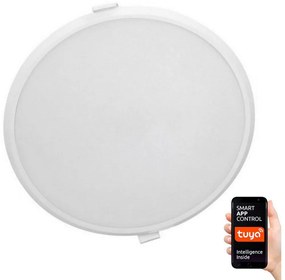 LED Stmievateľné podhľadové svietidlo ALGINE LED/22W/230V Wi-Fi Tuya okrúhly