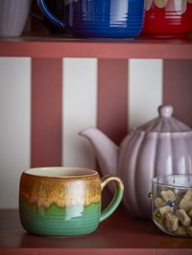 Bloomingville Hrnček Sheen Green 400 ml