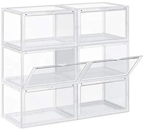 Úložné boxy 6 ks SONGMICS LSP06CW