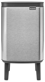 Oceľový odpadkový kôš v matne striebornej farbe 4 l Bo Hi – Brabantia
