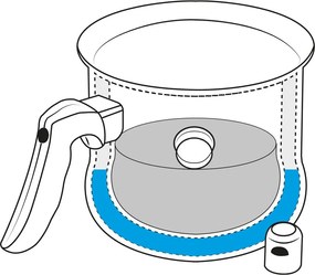 Antikoro hrniec na mlieko 1,5 l – Orion
