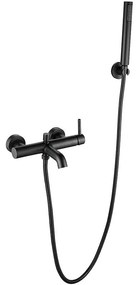 Batéria vaňová Ilma s vaňovou súpravou čierna