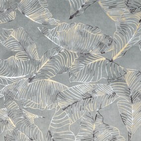 ZATEMŇOVACÍ ZÁVES NA KRÚŽKOCH ODETA 135X250 CM VZOROVANÁ